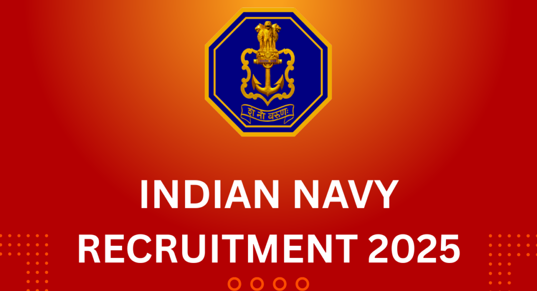 indian navy recruitment 2025